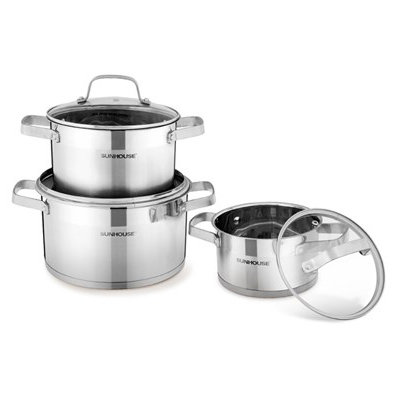 Bộ nồi inox 5 đáy Sunhouse SH780