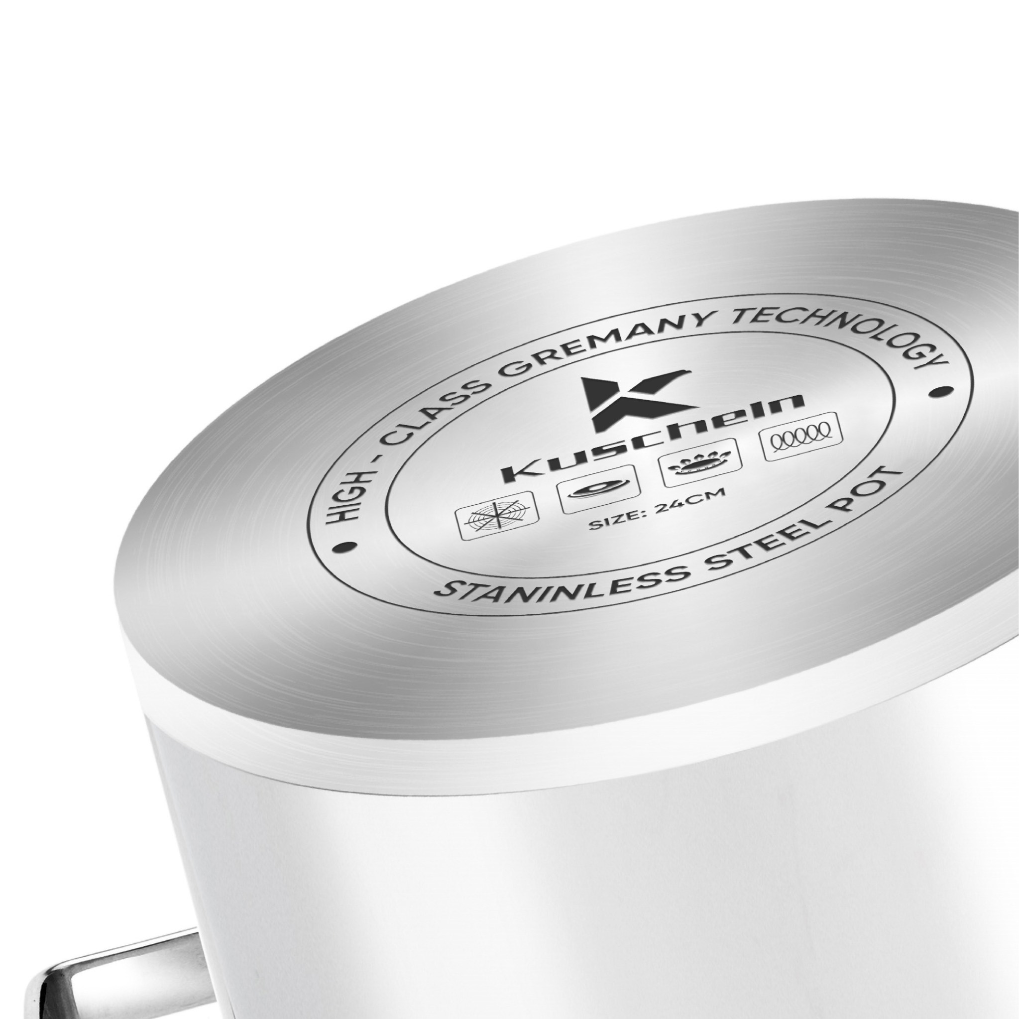 Bộ nồi Inox Kuscheln 5 đáy KSP053-5D