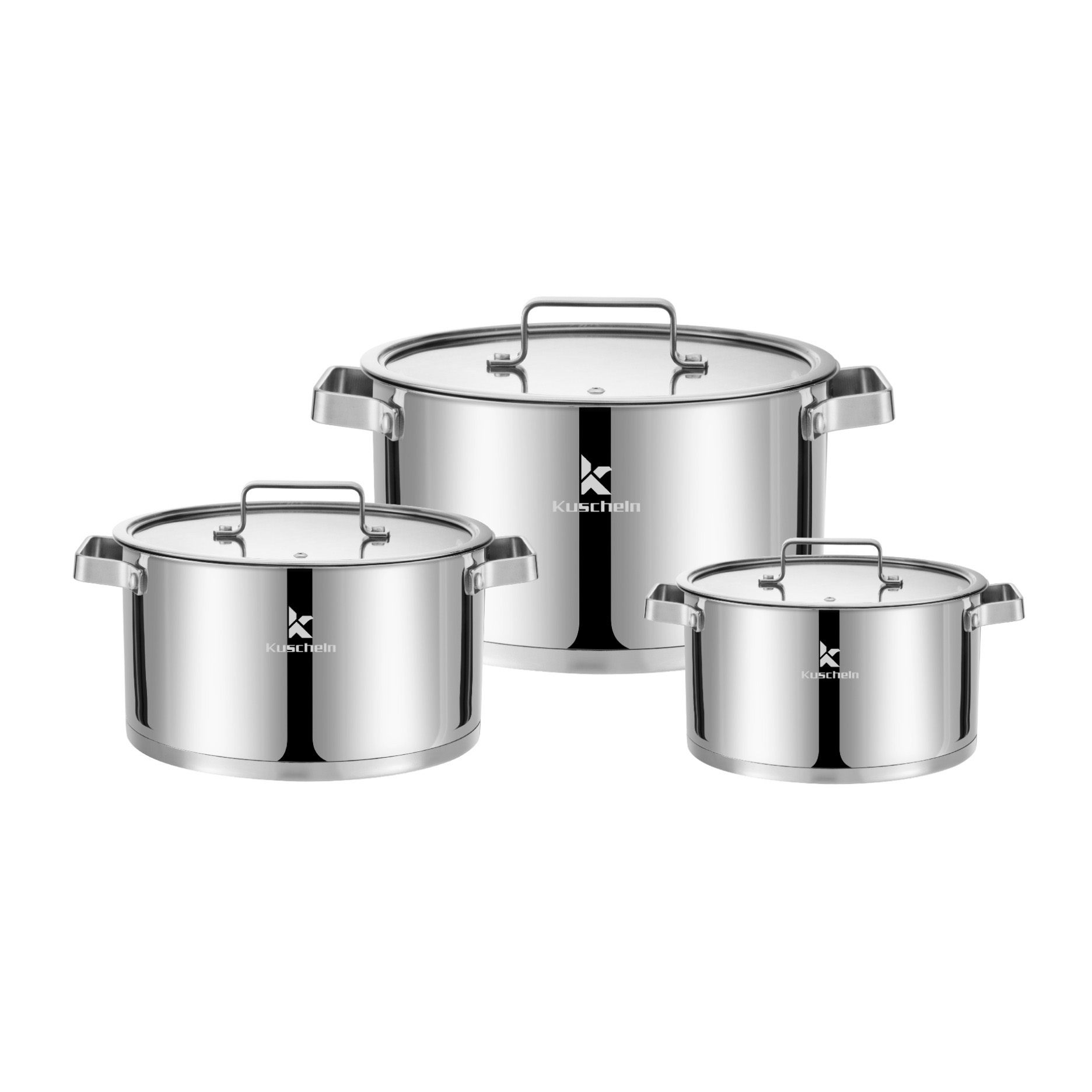 Bộ nồi Inox Kuscheln 5 đáy KSP053-5D