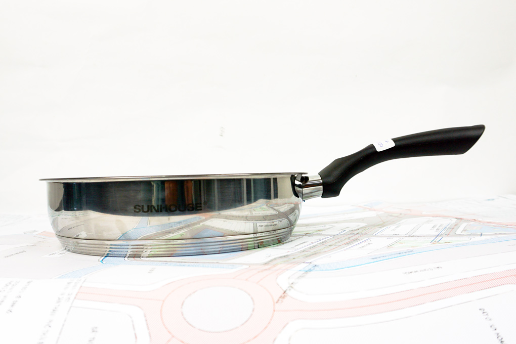 Chảo chống dính 5 đáy 26cm Sunhouse IN26M4