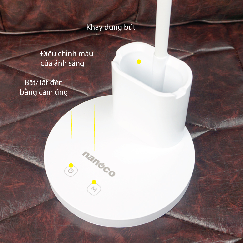 Đèn bàn Nanoco LED 10W NDK10WC