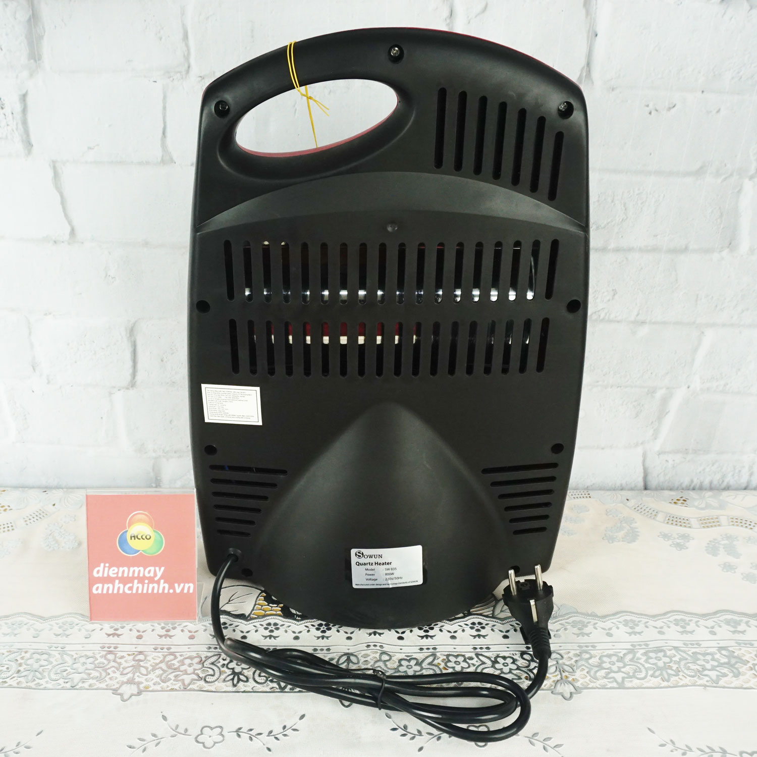 Máy sưởi thạch anh Sowun SW835