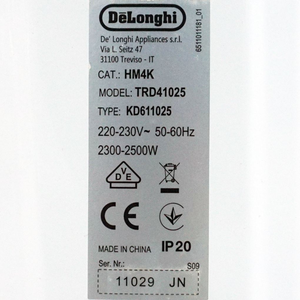 Máy sưởi dầu 10 thanh Delonghi TRD41025