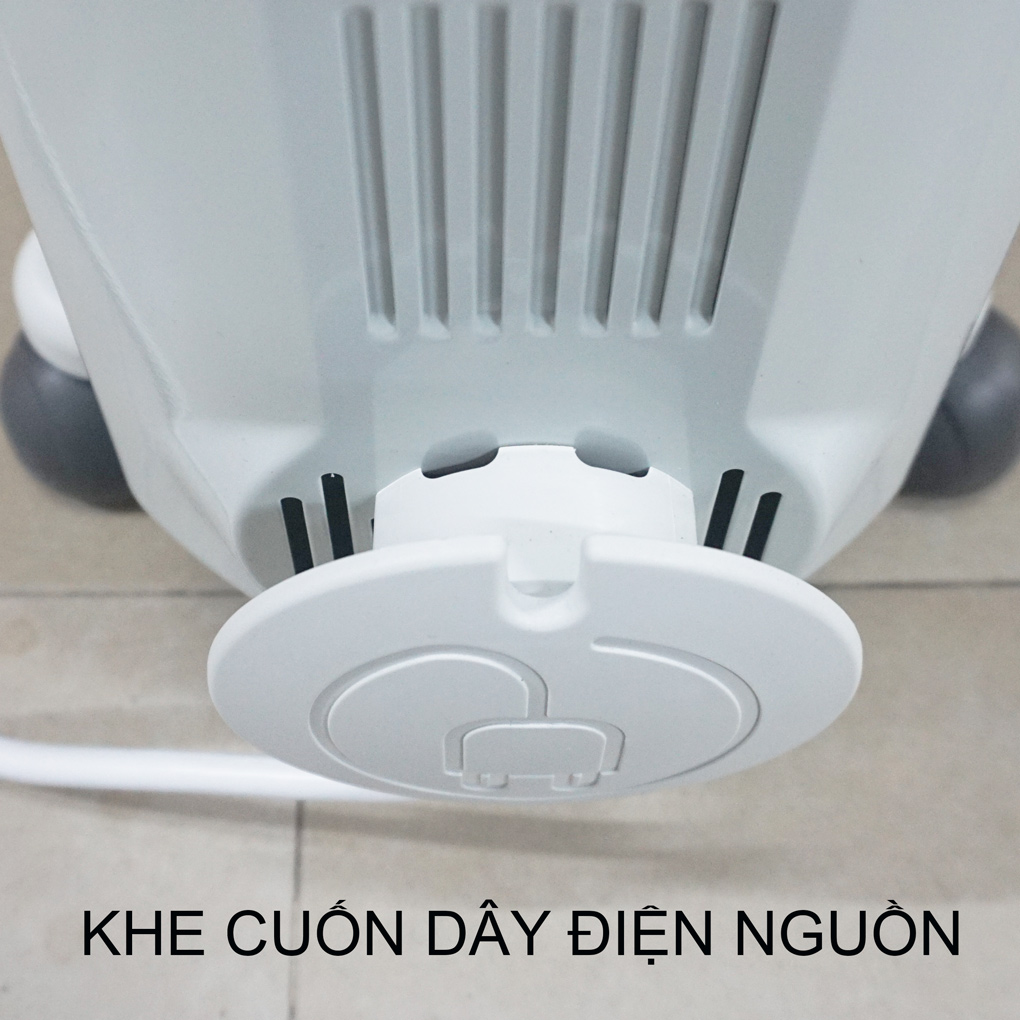 Máy sưởi dầu 12 thanh Delonghi TRRS1225C