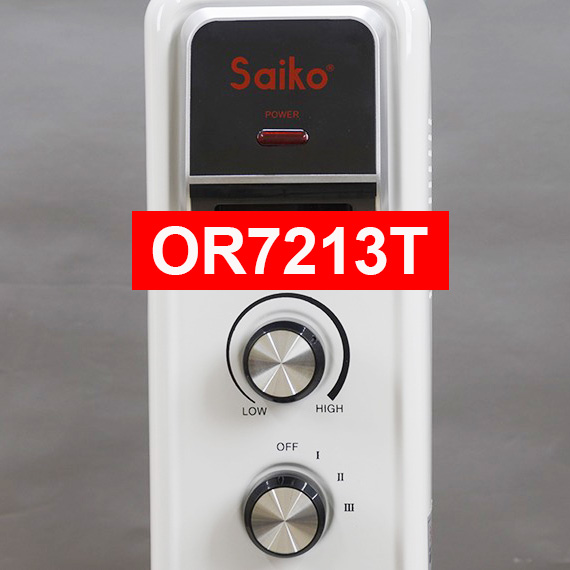 Máy sưởi dầu Saiko 13 thanh OR7213T