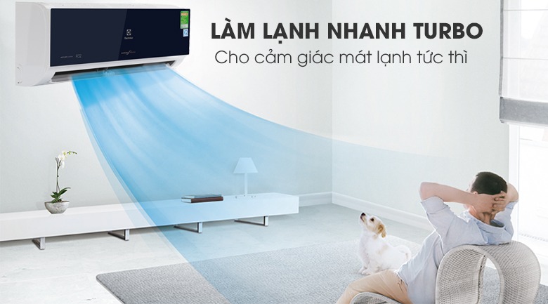 L&agrave;m lạnh nhanh Turbo m&aacute;y lạnh Electrolux
