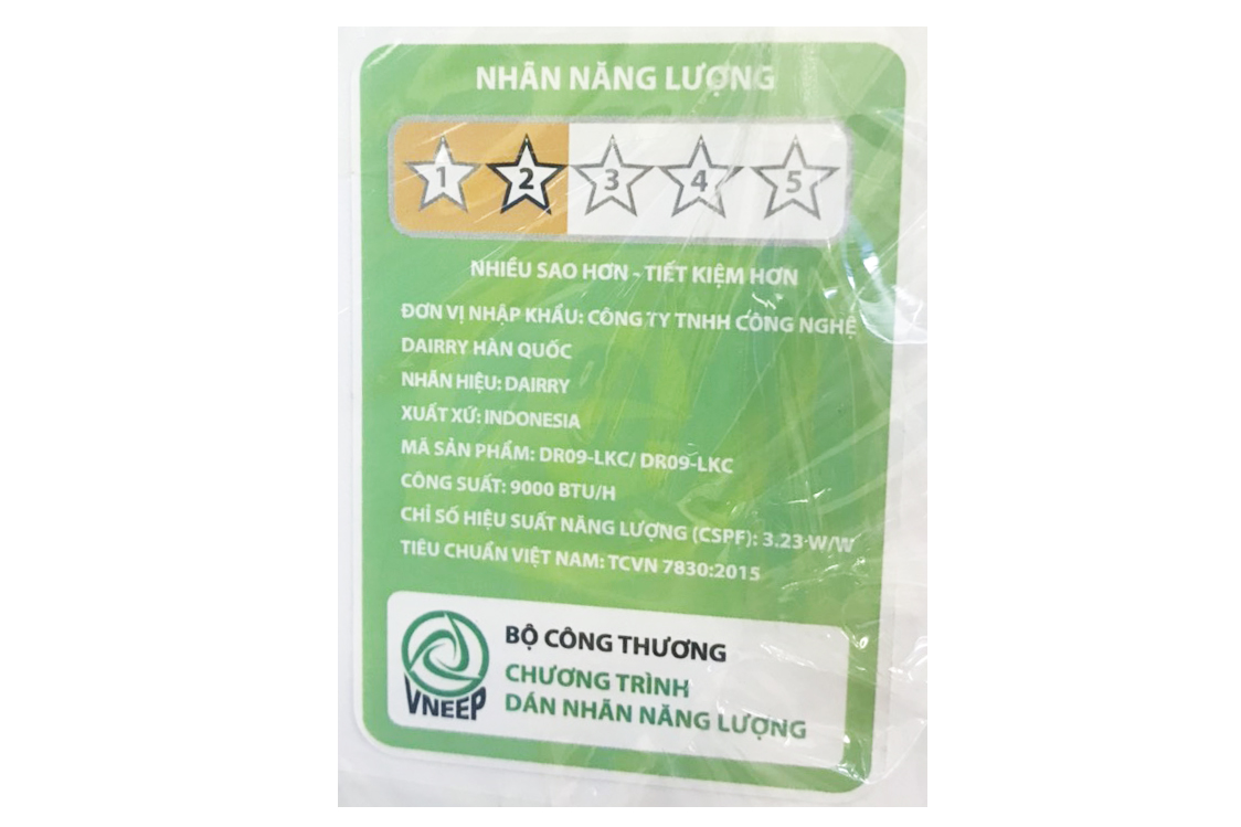 Điều hòa Dairry dòng Luxury DR09-LKC 9000btu 1 chiều R32