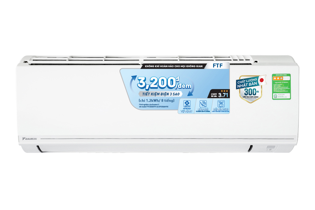 Điều hòa Daikin 1 chiều 9.000BTU FTF25XAV1V