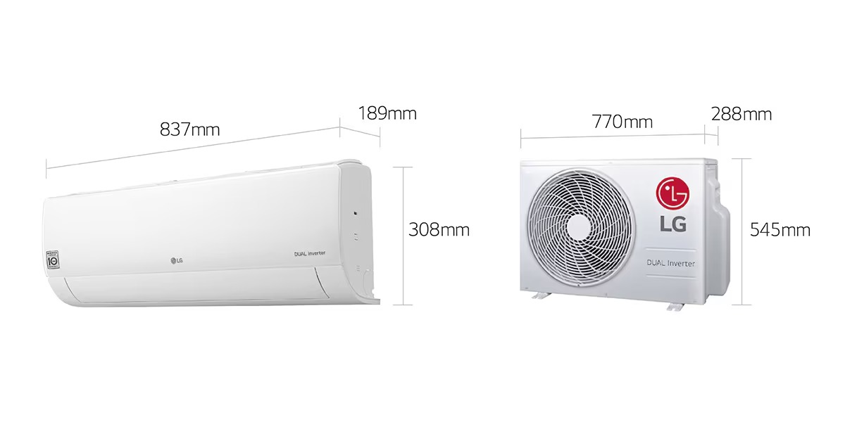 Điều hòa LG 12000btu IEC12G1 - 1 chiều inverter