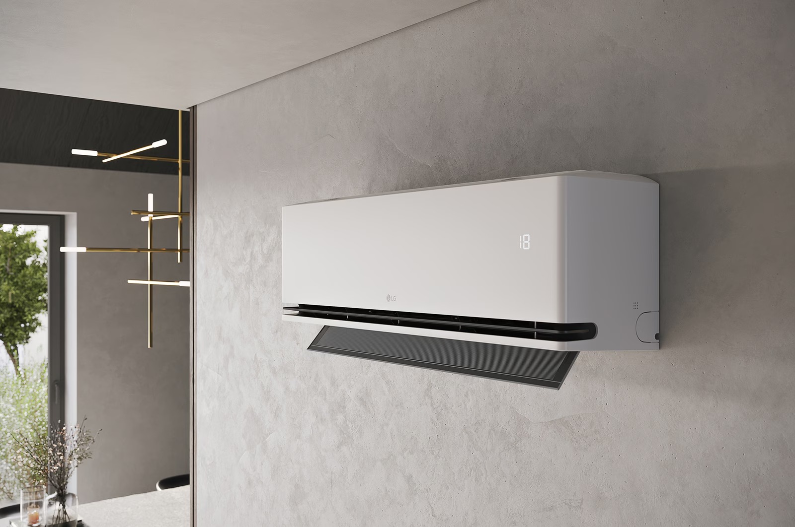 Điều Hòa LG 12000btu IDH12M1 - 2 chiều inverter
