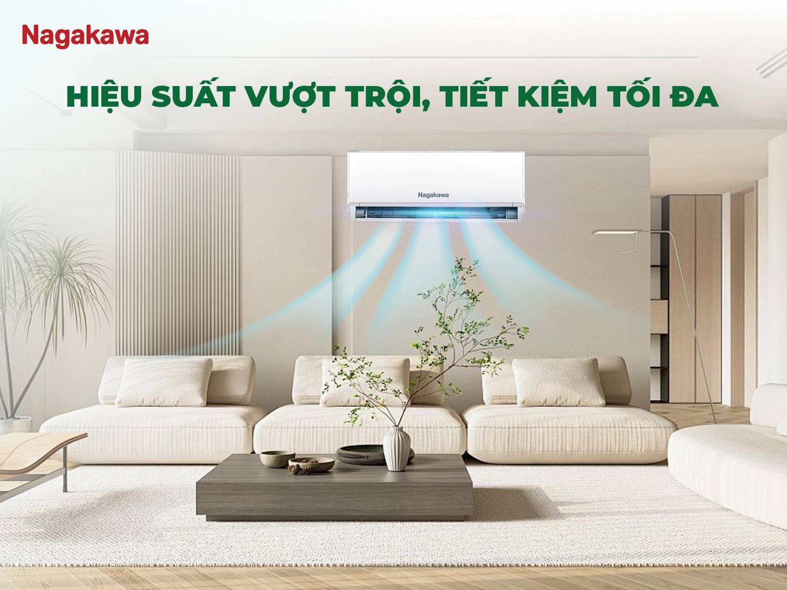 Điều hòa Nagakawa 12000btu NS-C12R2U86 - 1 chiều