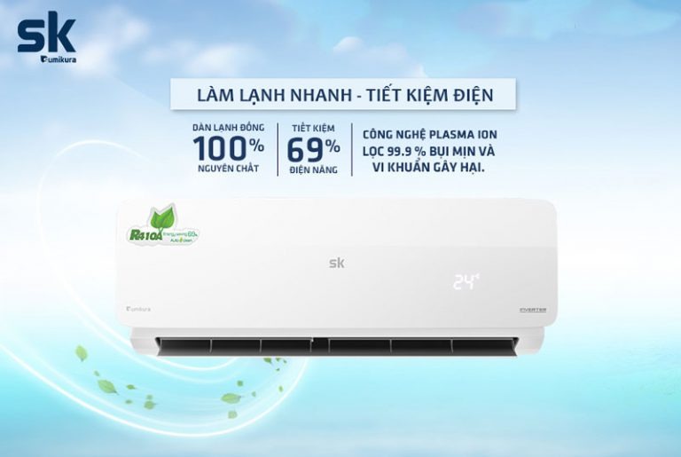 Điều hòa Sumikura 2 chiều 12000BTU APS/APO-H120 Titan