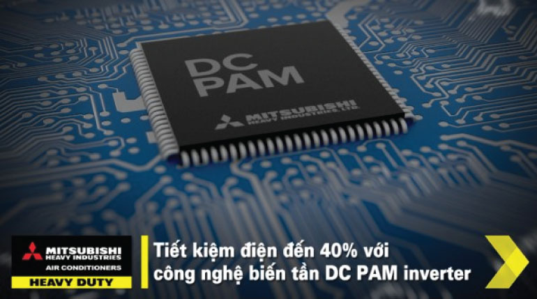 Công nghệ inverter DCPAM tiết kiệm điện