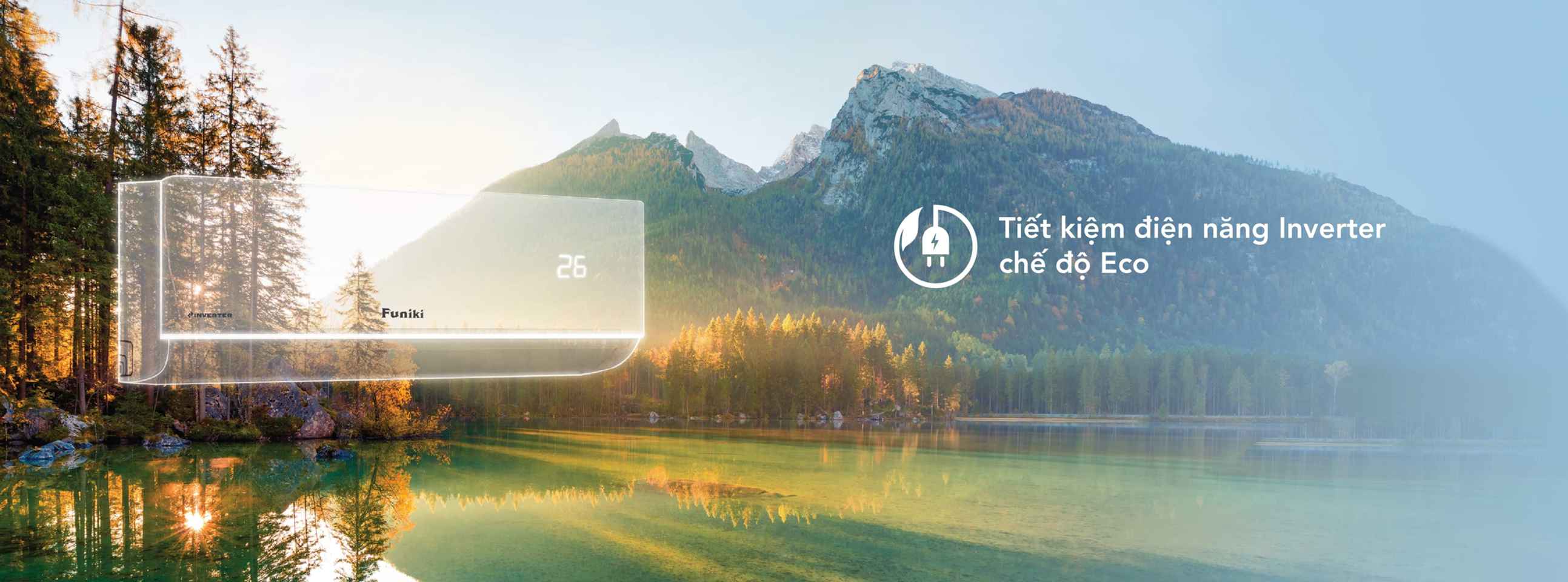 Máy nén inverter giúp HIC18TMU hoạt động tiết kiệm hơn