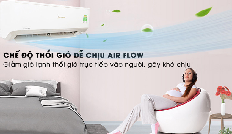 Luồng gió thổi nhẹ nhàng nhưng mát cực sâu