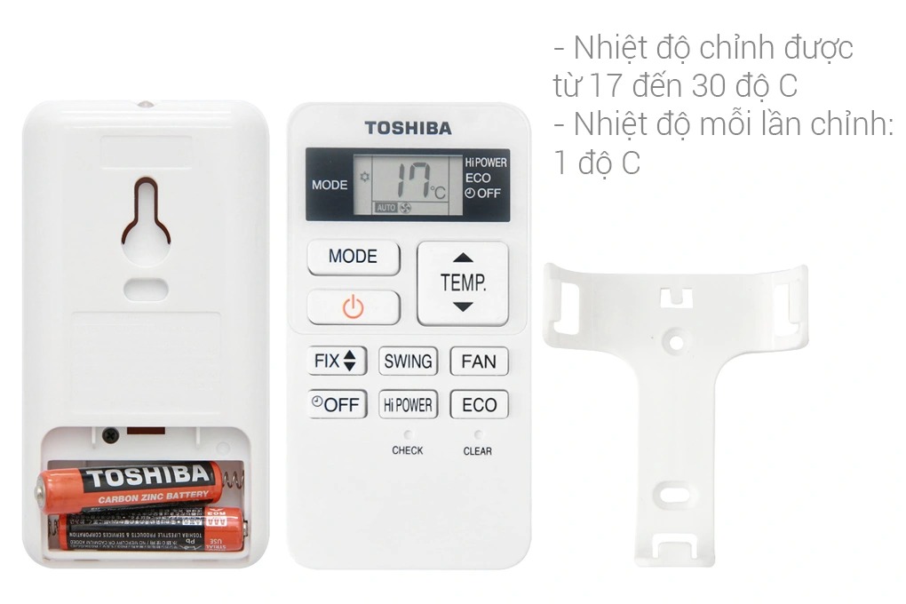 Điều hòa Toshiba 12000btu RAS-H13L3KCVG-V, 1 chiều inverter