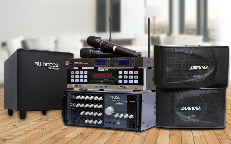 Dàn karaoke Gia đình cần quan tâm những điều gì?