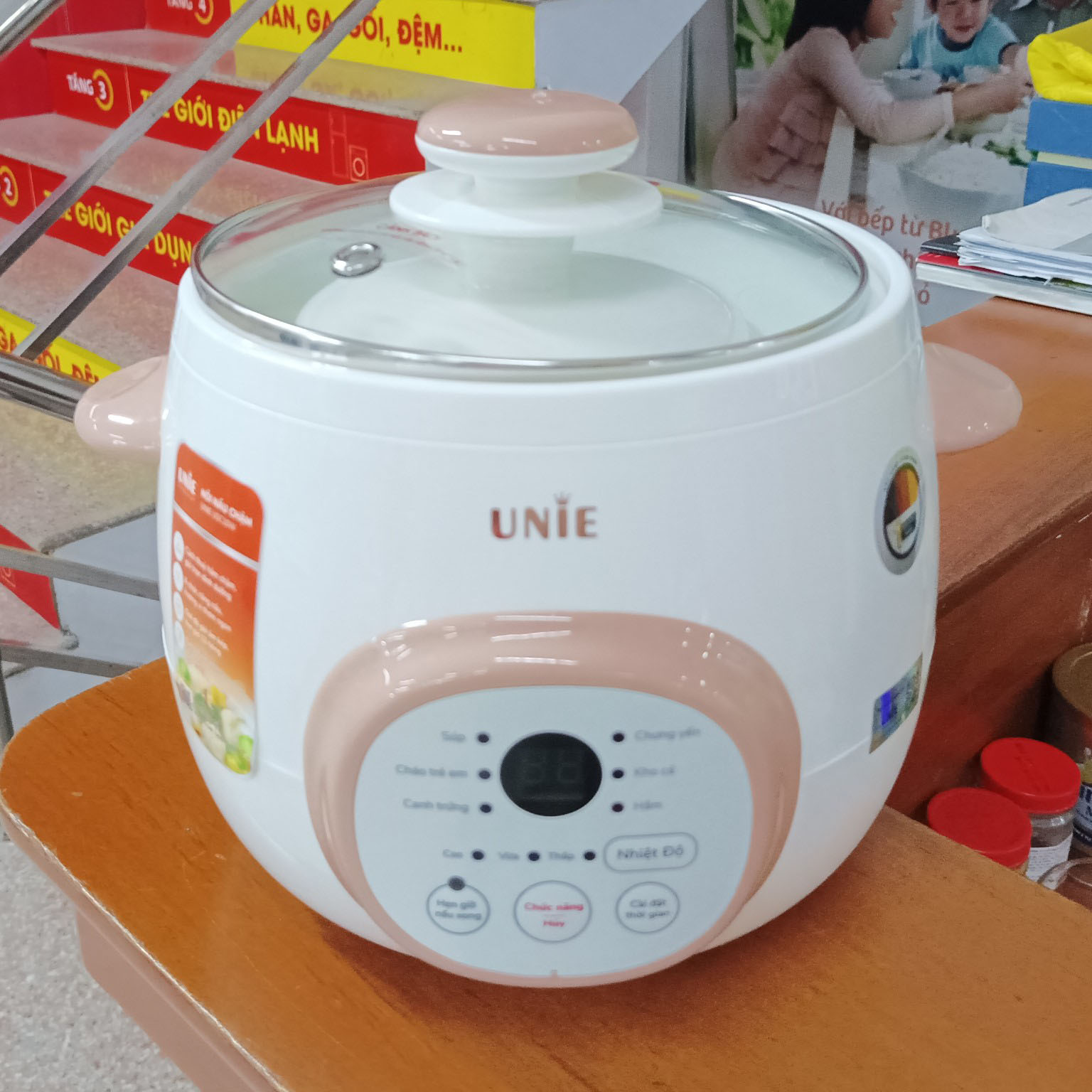 Nồi nấu chậm 1 lít Unie USC10W