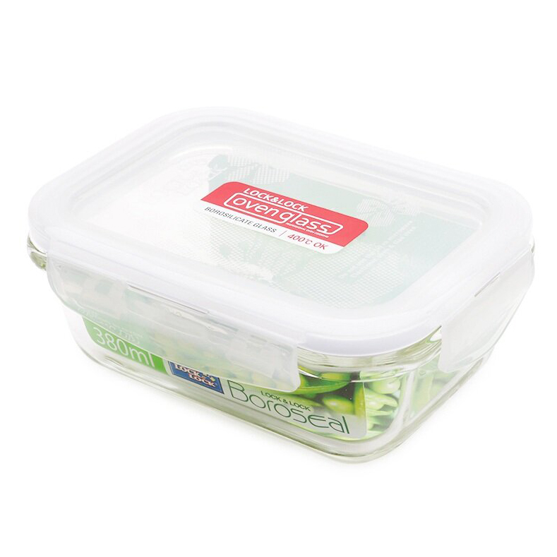 Bộ 3 hộp thủy tinh Lock&amp;lock LLG422S3WS-HP