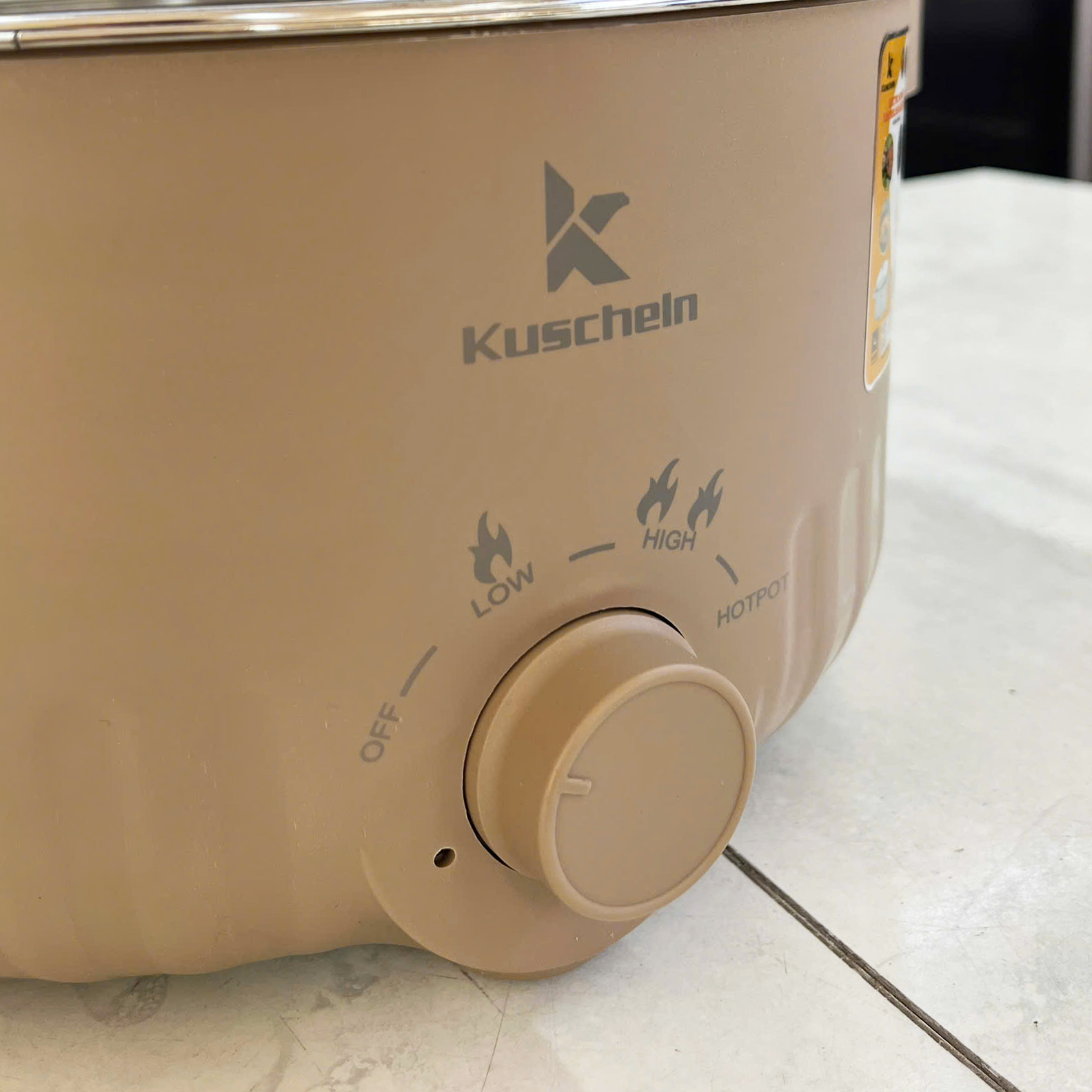 Lẩu điện đa năng Kuscheln 4 lít KHP4L