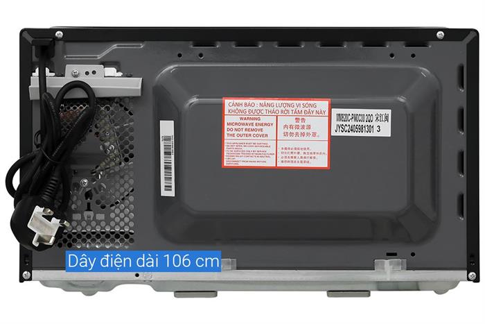 Lò vi sóng kết hợp nướng Panasonic 20 lít NN-GM22QBYUE