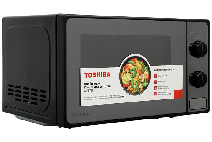 Lò vi sóng Toshiba 20 lít MM2-MM20PE(BM)VN, không nướng