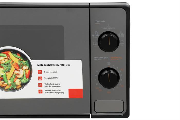 Lò vi sóng Toshiba 20 lít MM2-MM20PE(BM)VN, không nướng