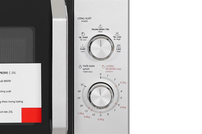 Lò vi sóng Toshiba 25 lít MW3-MM25PE(SV), không nướng
