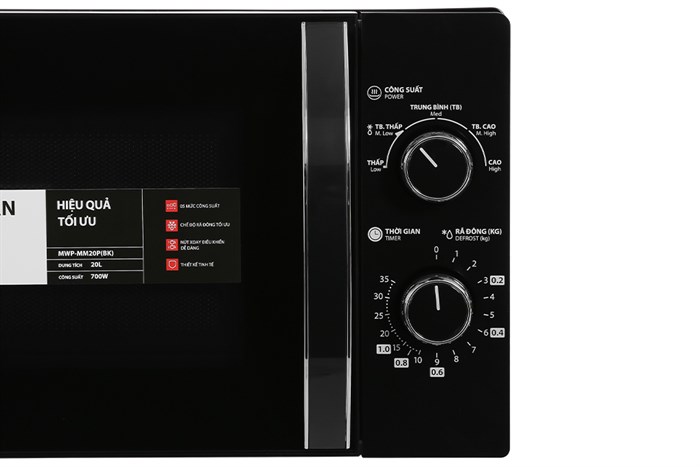 Lò vi sóng Toshiba 20 lít MWP-MM20P(WH), không nướng