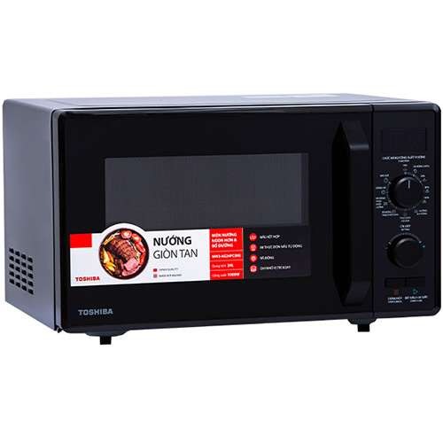 Lò vi sóng Toshiba 24 lít MW2-AG24PC(BK), có nướng