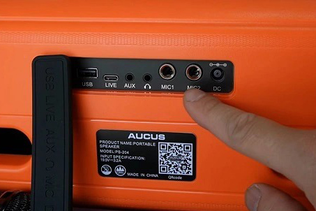 Loa xách tay Karaoke AUCUS 150W PS-204