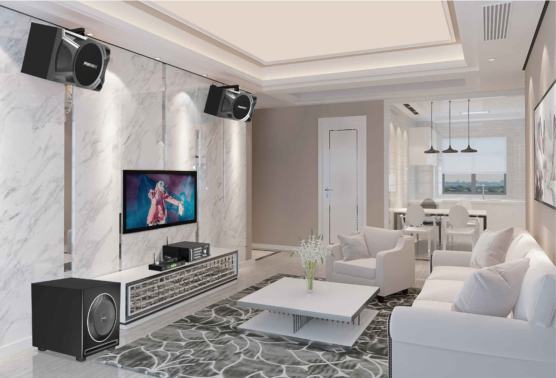 Loa Karaoke Paramax P-2000