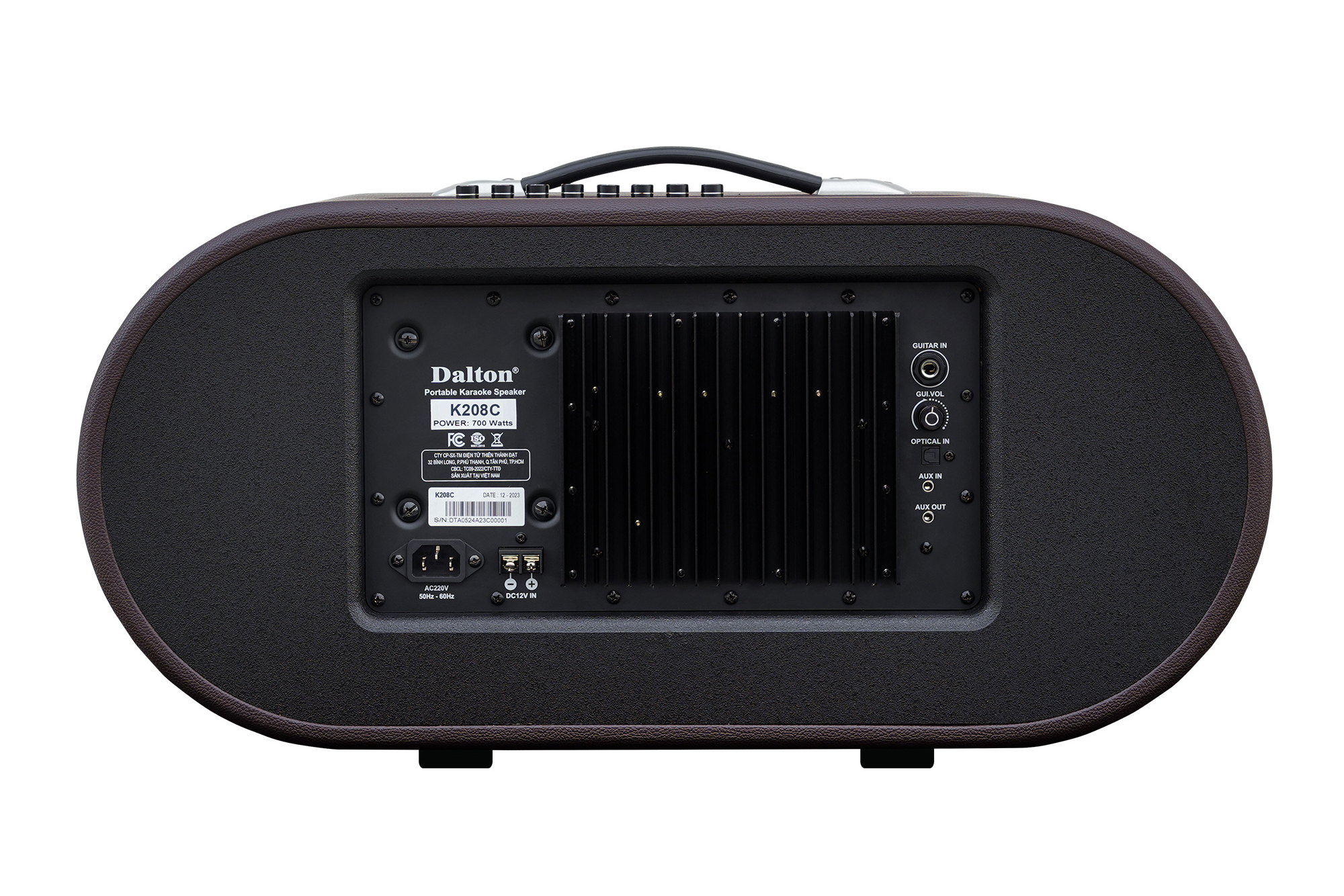 Loa xách tay Karaoke Dalton K208C