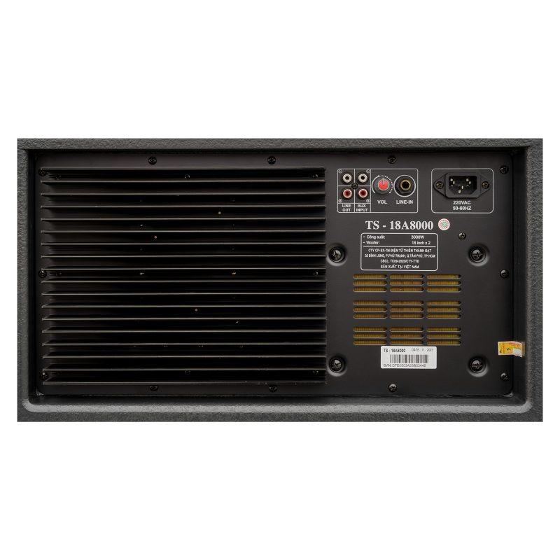 Loa kéo điện Karaoke Dalton 3000W TS-18A8000