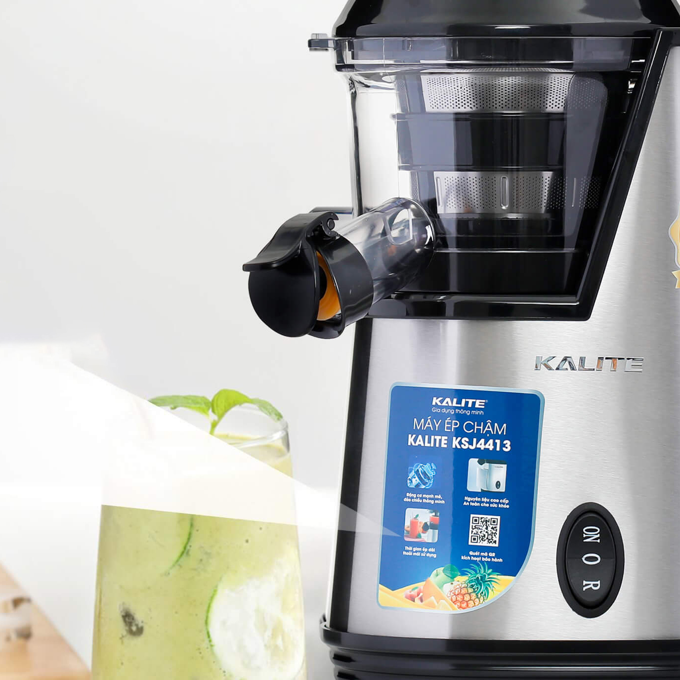 Máy ép chậm Kalite KSJ4413