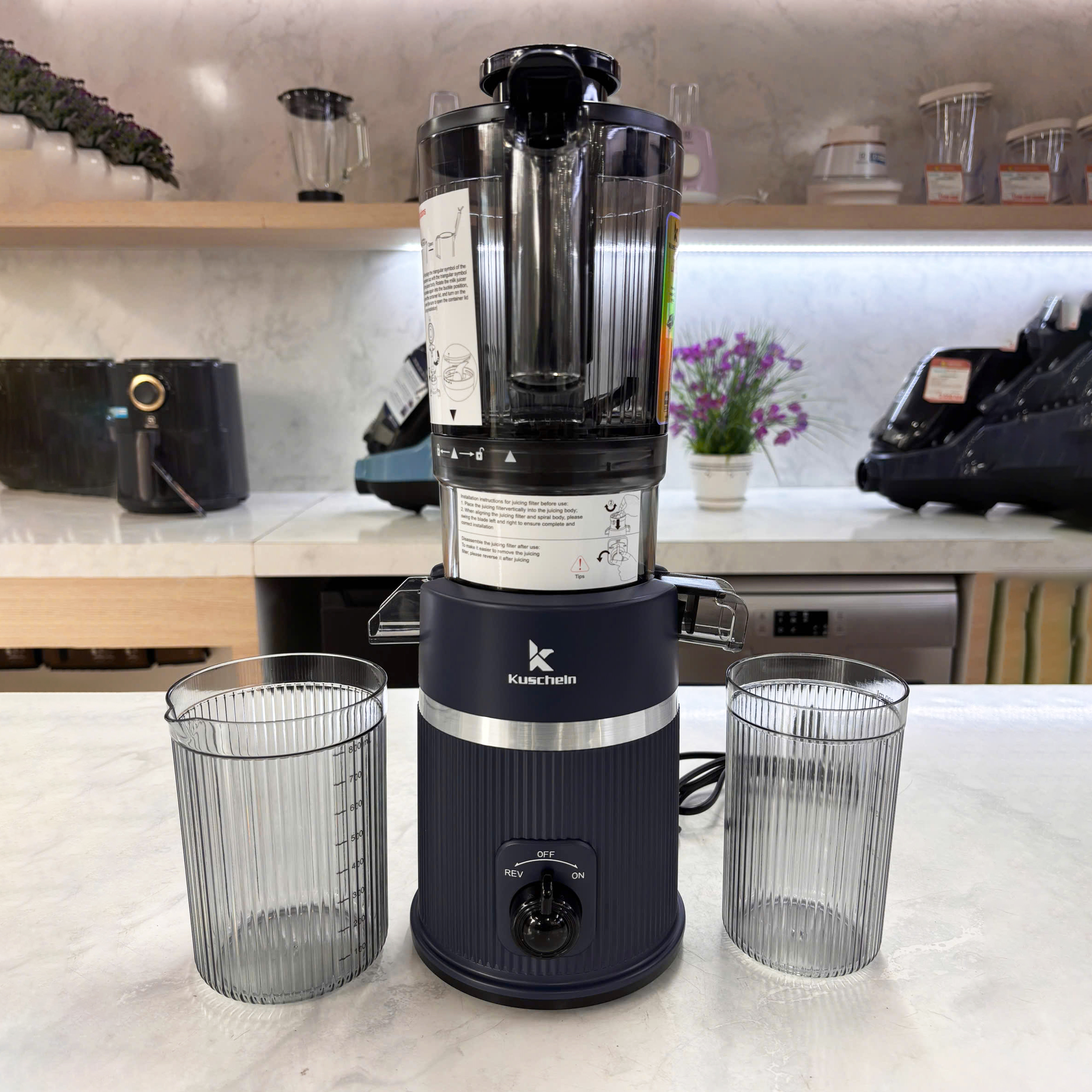 Máy ép chậm Kuscheln KSJ25-300