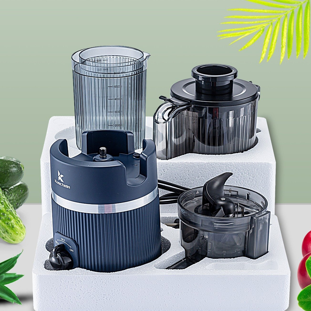 Máy ép chậm Kuscheln KSJ25-300