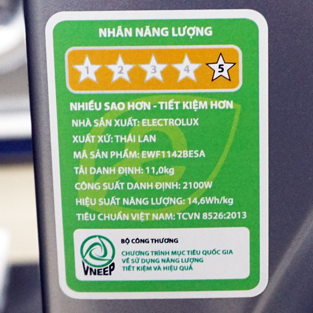 Máy giặt Electrolux 11kg EWF1142BESA