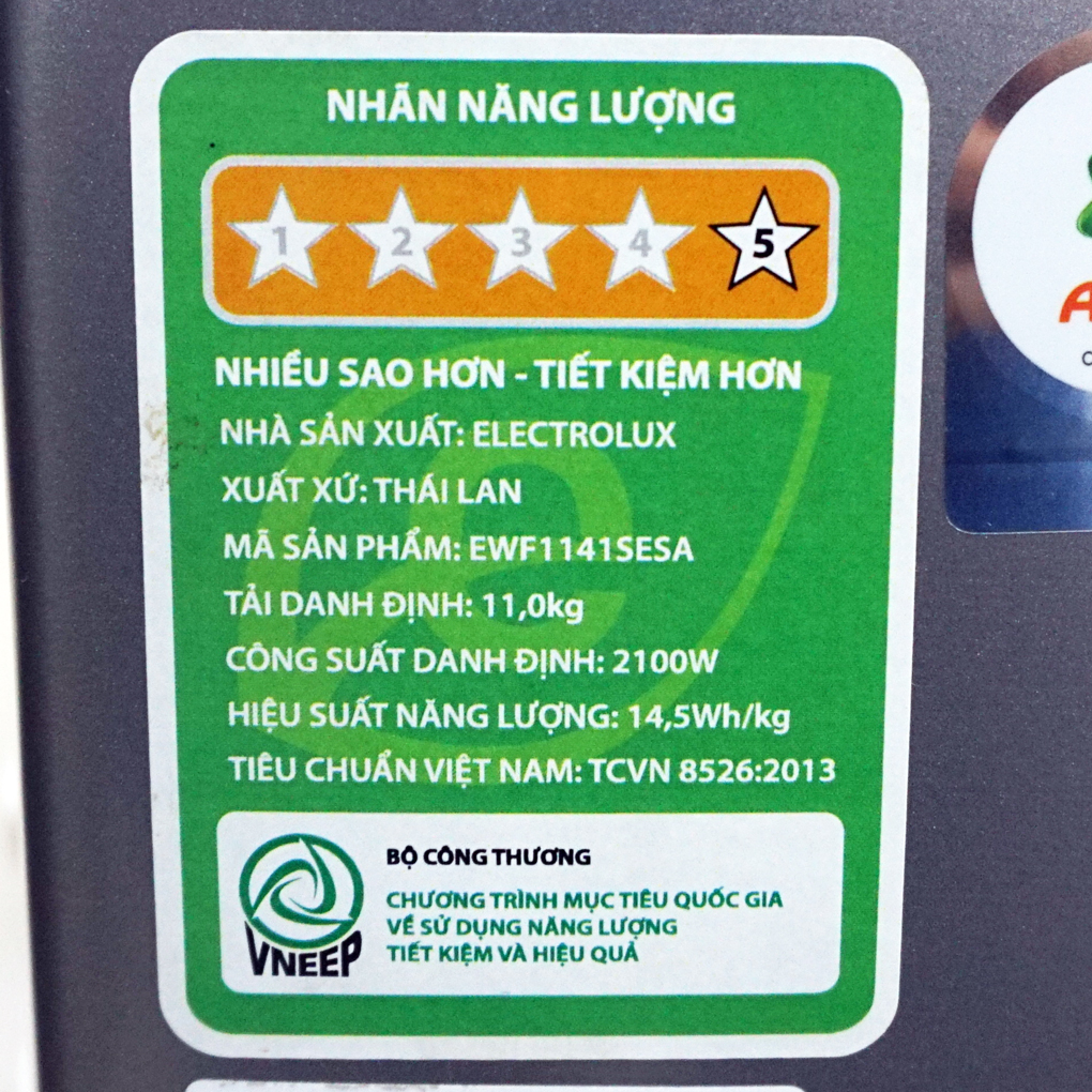 Máy giặt Electrolux 11kg EWF1141SESA