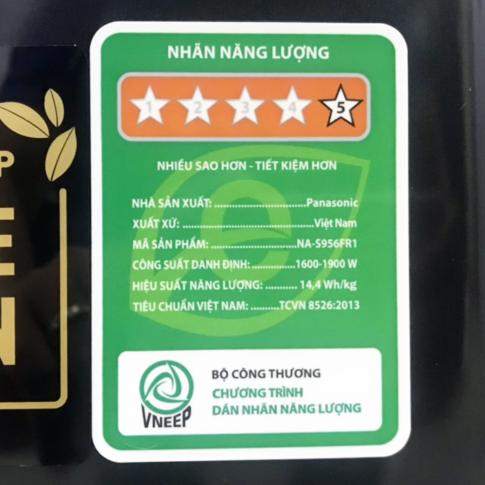 Máy giặt sấy 3Di Inverter Panasonic 9.5/6kg NA-S956FR1BV