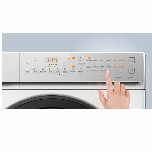 Máy giặt 3Di Inverter Panasonic 10kg NA-V10FC1WVT