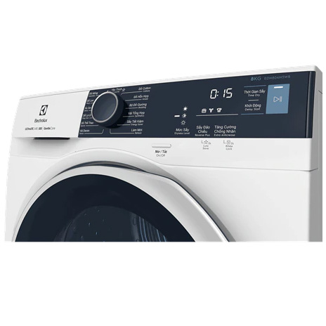 Máy sấy bơm nhiệt Electrolux 8kg EDH804H5WB