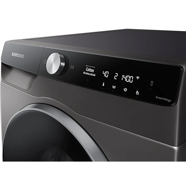 Máy giặt sấy thông minh AI Samsung 12/8kg WD12TP34DSX/SV