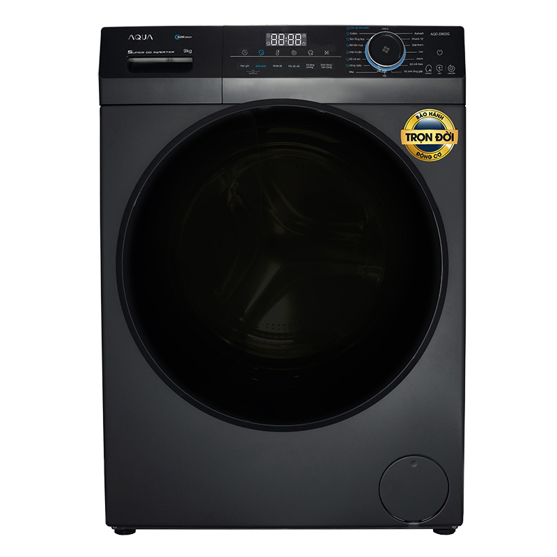 Máy giặt thông minh AI Aqua inverter 9kg AQD-D903G.BK