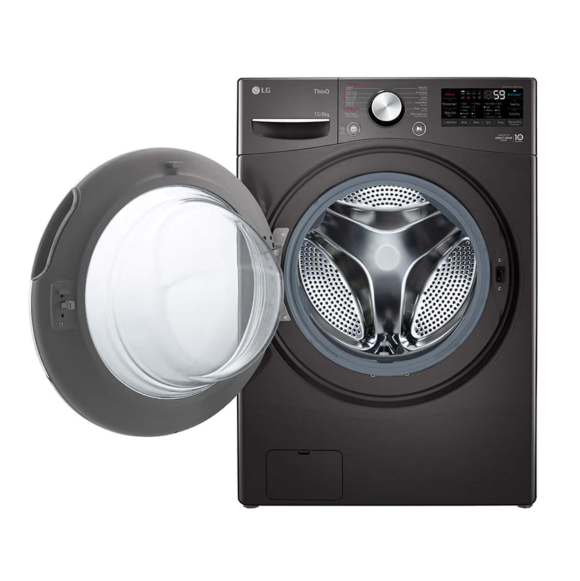 Máy giặt sấy LG Inverter 15/8kg F2515RTGB