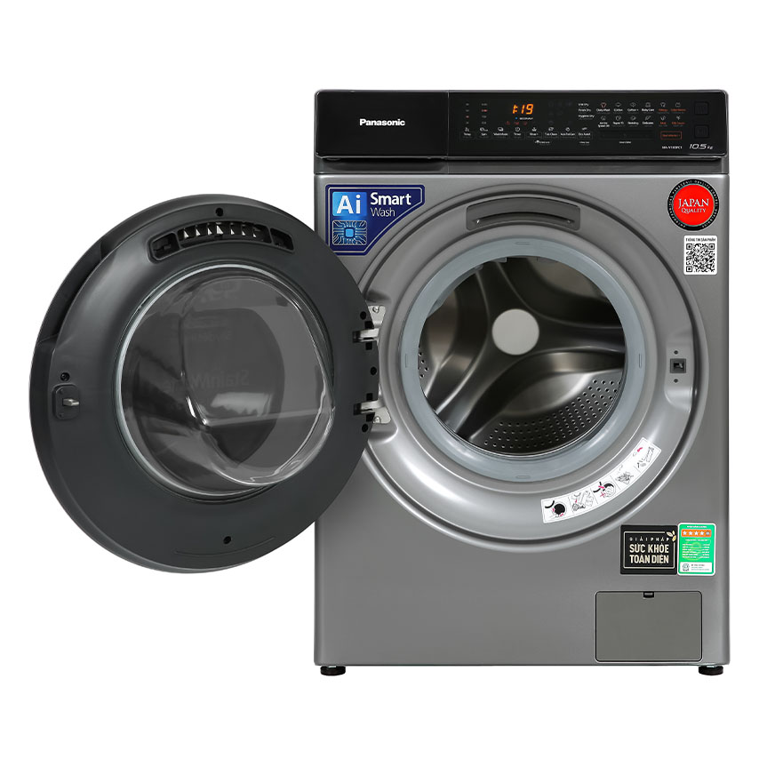 Máy giặt 3Di Inverter Panasonic 10.5kg NA-V105FC1LVT tích hợp sấy