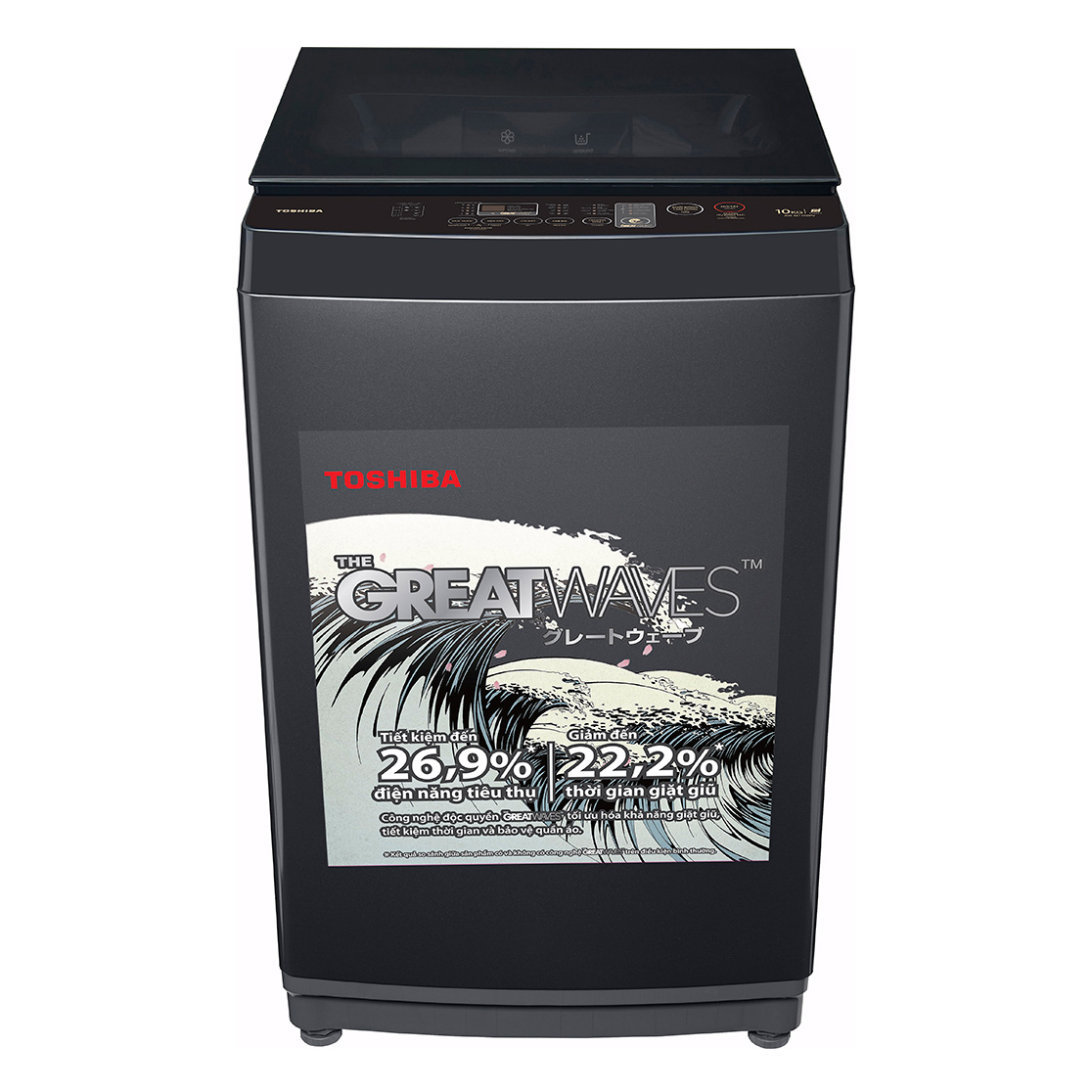 Máy giặt lồng đứng Toshiba 10kg AW-M1100JV(MK)