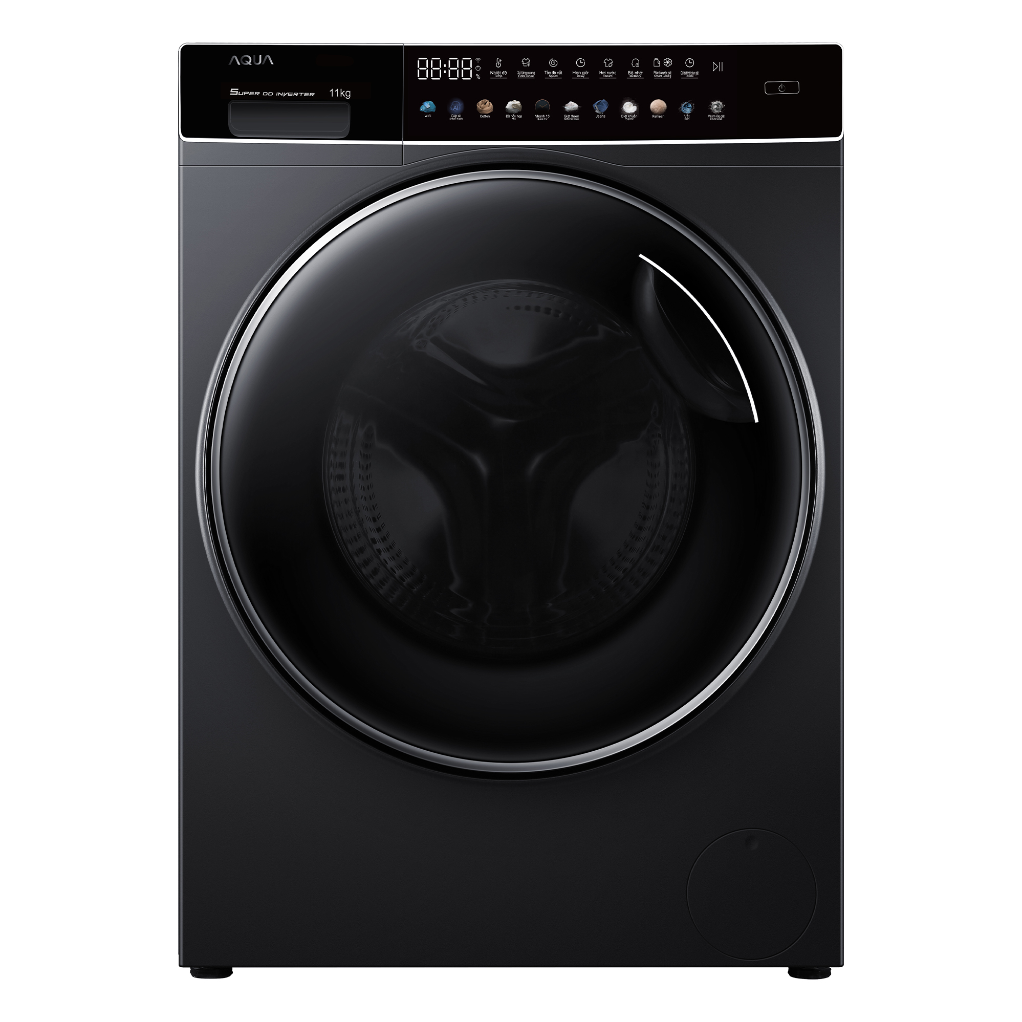 Máy giặt Aqua 11kg Inverter AQD-DDW1100J.BK