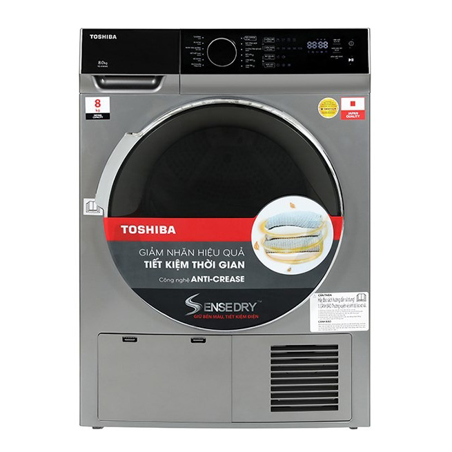 Máy sấy ngưng tụ Toshiba Inverter 8kg TD-K90MEV(SK)