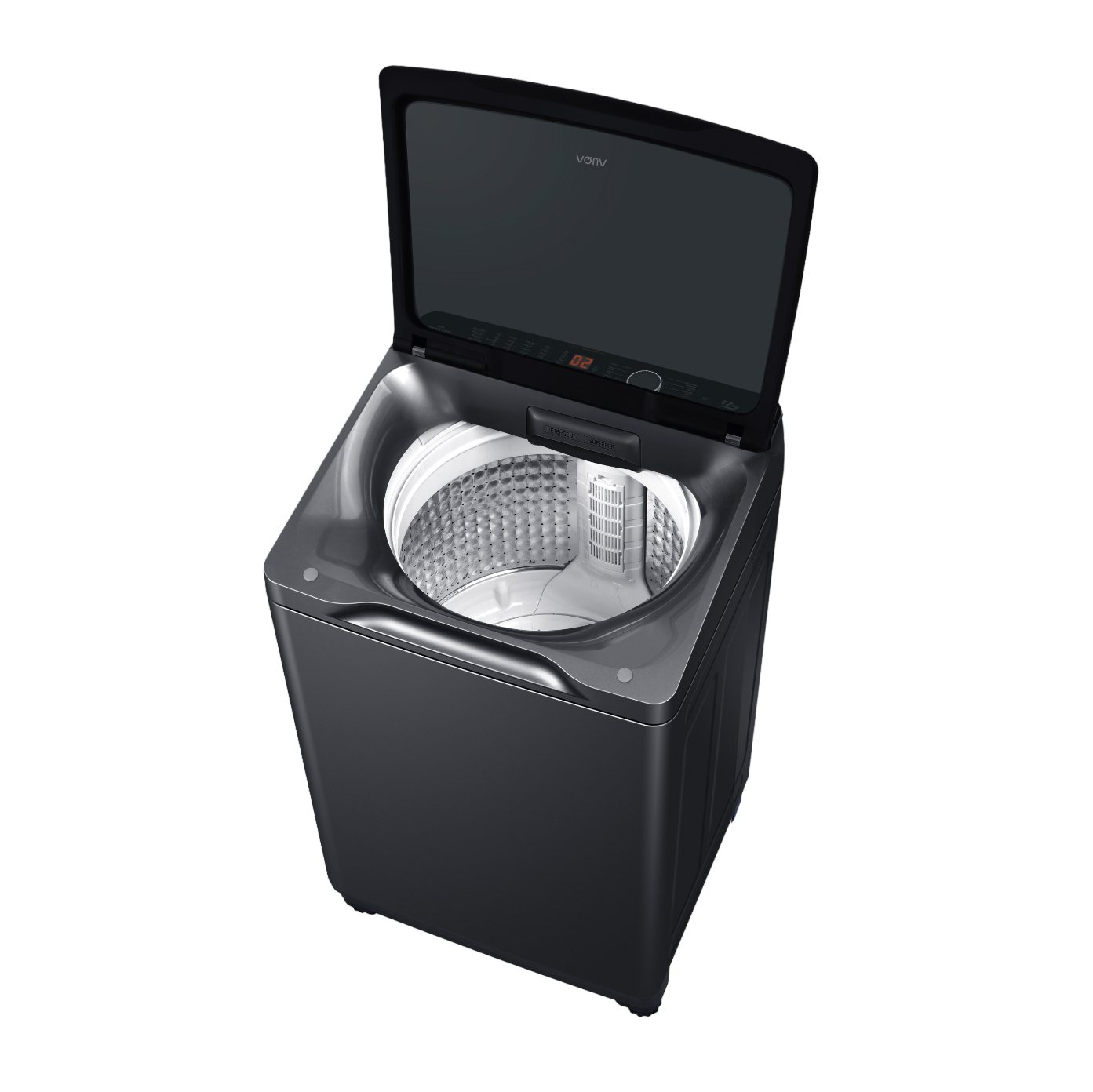 Máy giặt lồng đứng Aqua Inverter 11kg AQW-DR110JT.BK